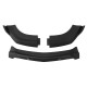 3PCS Matte Black Front Bumper Lip Spoiler Cover Trim For Mercedes-Benz W204 2008-2014 3PCS Matte Black Front Bumper Lip Spoiler Cover Trim For Mercedes-Benz W204 2008-2014