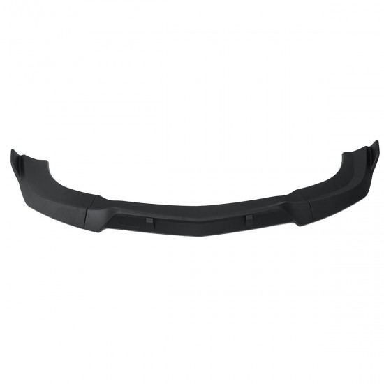 3PCS Matte Black Front Bumper Lip Spoiler Cover Trim For Mercedes-Benz W204 2008-2014 3PCS Matte Black Front Bumper Lip Spoiler Cover Trim For Mercedes-Benz W204 2008-2014