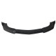 3PCS Matte Black Front Bumper Lip Spoiler Cover Trim For Mercedes-Benz W204 2008-2014