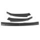 3PCS Matte Black Front Bumper Lip Spoiler Trim For Volkswagen VW Golf MK7.5 2018-2019 3PCS Matte Black Front Bumper Lip Spoiler Trim For Volkswagen VW Golf MK7.5 2018-2019