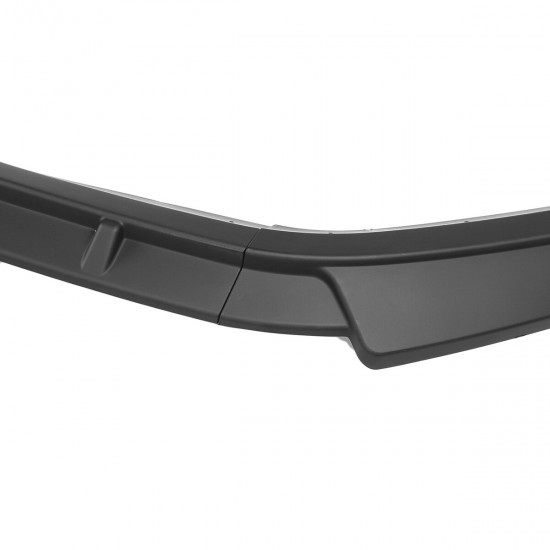 3PCS Matte Black Front Bumper Lip Spoiler Trim For Volkswagen VW Golf MK7.5 2018-2019 3PCS Matte Black Front Bumper Lip Spoiler Trim For Volkswagen VW Golf MK7.5 2018-2019
