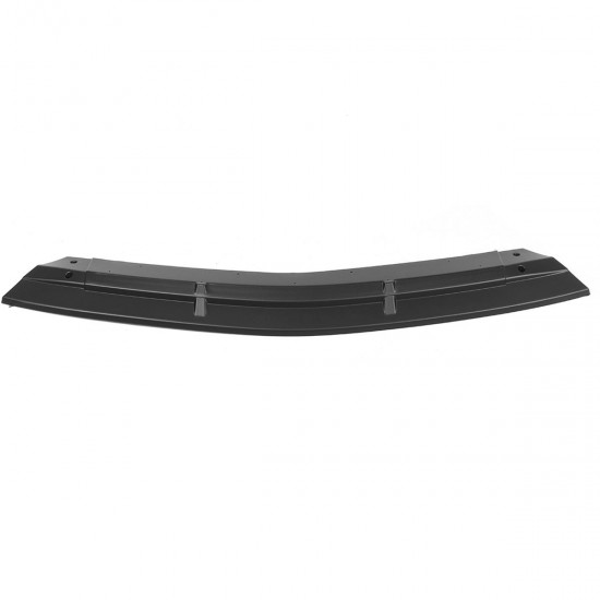 3Pcs Car Matte Black Front Bumper Lip Spoiler Protector Cover Trim For Mercedes CLA-Class W117 2016-2020