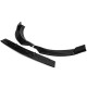 3Pcs Carbon Fiber Front Bumper Protector Lip Spoiler Covers Trim For Mercedes Vito 2015-2019