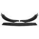 3Pcs Carbon Fiber Front Bumper Protector Lip Spoiler Covers Trim For Mercedes Vito 2015-2019 3Pcs Carbon Fiber Front Bumper Protector Lip Spoiler Covers Trim For Mercedes Vito 2015-2019