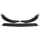 3Pcs Carbon Fiber Front Bumper Protector Lip Spoiler Covers Trim For Mercedes Vito 2015-2019