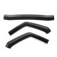 3Pcs Front Lip Chin Bumper Body Kits Matte Black For Subaru WRX STI 2015-2019 3Pcs Front Lip Chin Bumper Body Kits Matte Black For Subaru WRX STI 2015-2019