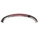 3Pcs Gloss Black Red ABS Front Bumper Lip Protector Spoiler For Tesla Model 3 2017-2019 3Pcs Gloss Black Red ABS Front Bumper Lip Protector Spoiler For Tesla Model 3 2017-2019
