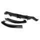 3Pcs Glossy Black Car Rear Bumper Diffuser For Honda Civic 2016-2019 3Pcs Glossy Black Car Rear Bumper Diffuser For Honda Civic 2016-2019