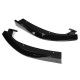 3Pcs Glossy Black Car Rear Bumper Diffuser For Honda Civic 2016-2019 3Pcs Glossy Black Car Rear Bumper Diffuser For Honda Civic 2016-2019