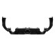 3Pcs Glossy Black Car Rear Bumper Diffuser For Honda Civic 2016-2019