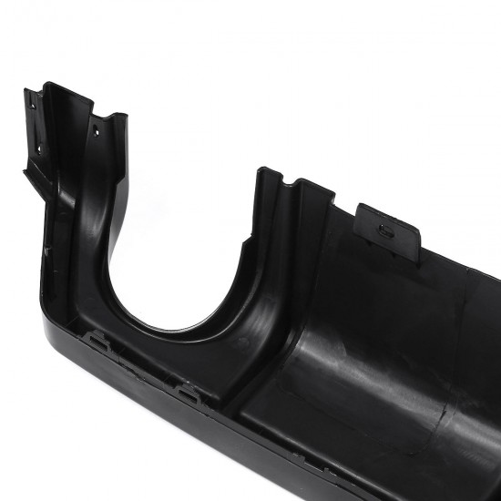 3Pcs Glossy Black Car Rear Bumper Diffuser For Honda Civic 2016-2019 3Pcs Glossy Black Car Rear Bumper Diffuser For Honda Civic 2016-2019
