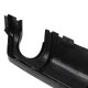 3Pcs Glossy Black Car Rear Bumper Diffuser For Honda Civic 2016-2019