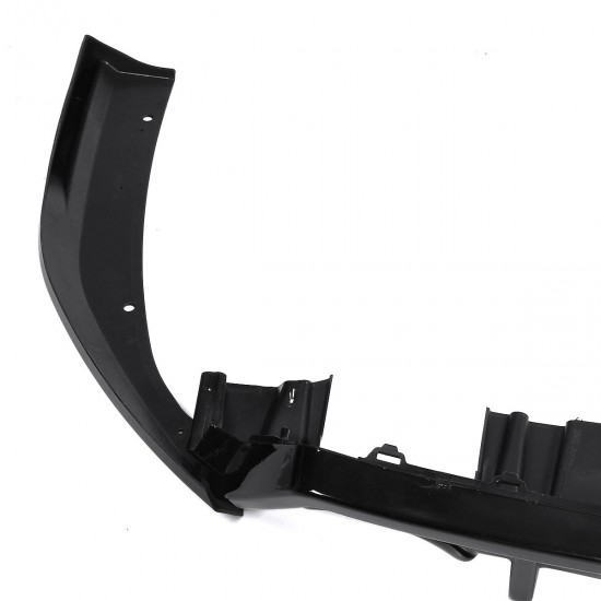 3Pcs Glossy Black Car Rear Bumper Diffuser For Honda Civic 2016-2019 3Pcs Glossy Black Car Rear Bumper Diffuser For Honda Civic 2016-2019