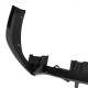 3Pcs Glossy Black Car Rear Bumper Diffuser For Honda Civic 2016-2019 3Pcs Glossy Black Car Rear Bumper Diffuser For Honda Civic 2016-2019