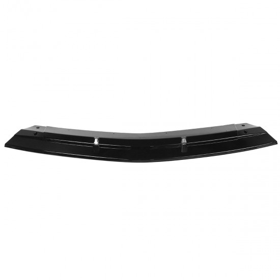3Pcs Glossy Black Front Bumper Protector Lip Spoiler Covers Trim For Mercedes Benz CLA-Class W117 2016-2020 3Pcs Glossy Black Front Bumper Protector Lip Spoiler Covers Trim For Mercedes Benz CLA-Class W117 2016-2020