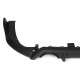 3Pcs Matte Black Car Rear Bumper Diffuser For Honda Civic 2016-2019 3Pcs Matte Black Car Rear Bumper Diffuser For Honda Civic 2016-2019