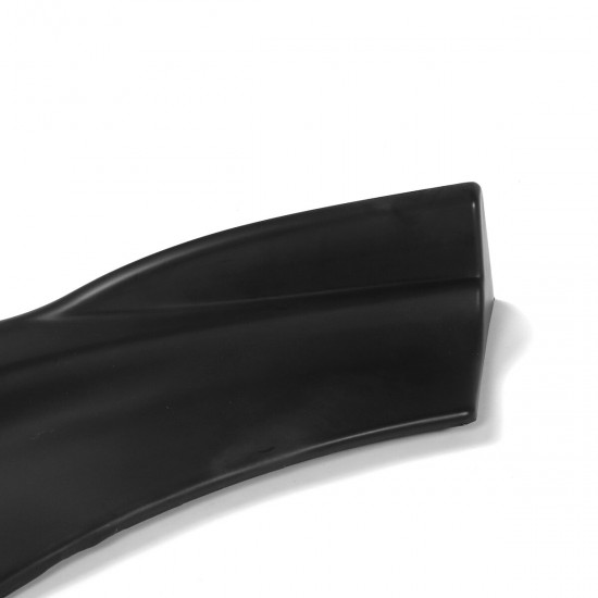 3Pcs Matte Black Front Bumper Lip Spoiler Splitter Matte Black For Dodge Charger SRT 2015-2019