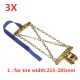3X Universal Steel Truck Car Wheels Tyre Tire Snow Ice Chains Belt Winter Anti-skid Vehicles SUV Wheel Chain Mud Road Safe 3X Universal Steel Truck Car Wheels Tyre Tire Snow Ice Chains Belt Winter Anti-skid Vehicles SUV Wheel Chain Mud Road Safe