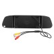 4.3 Inch Car Rear View Mirror + Butterfly Camera + 4 Search Radar + Complete Wiring Harness