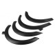 4PCS Front Rear Fender Flares Wheel Arches Protector For VW Golf Jetta Cabrio MK3 4PCS Front Rear Fender Flares Wheel Arches Protector For VW Golf Jetta Cabrio MK3