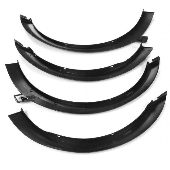 4PCS Front Rear Fender Flares Wheel Arches Protector For VW Golf Jetta Cabrio MK3