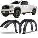 4PCS Front+Rear Wheel Fender Flares with Pocket Rivet Black For Toyota Tundra 2007-2013 4PCS Front+Rear Wheel Fender Flares with Pocket Rivet Black For Toyota Tundra 2007-2013