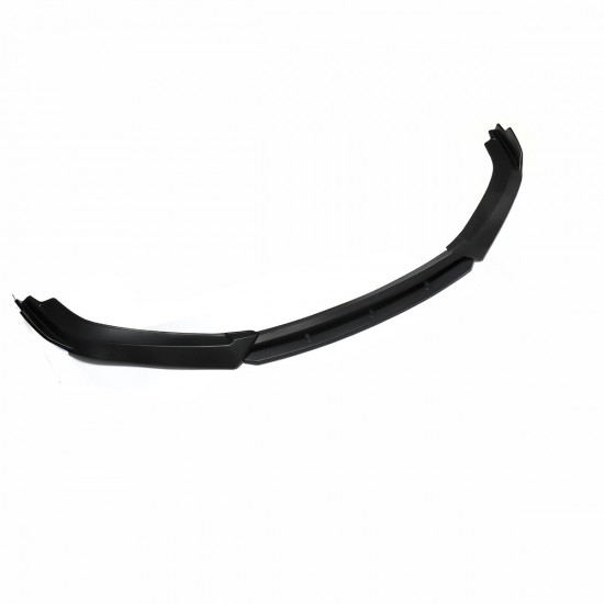 4PCS Matte Black Front Bumper Lip Body Kit Spoiler For Honda Civic Sedan 2016-2018 4PCS Matte Black Front Bumper Lip Body Kit Spoiler For Honda Civic Sedan 2016-2018