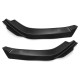 4PCS Matte Black Front Bumper Lip Body Kit Spoiler For Honda Civic Sedan 2016-2018 4PCS Matte Black Front Bumper Lip Body Kit Spoiler For Honda Civic Sedan 2016-2018