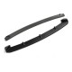 4PCS Matte Black Front Bumper Lip Body Kit Spoiler For Honda Civic Sedan 2016-2018 4PCS Matte Black Front Bumper Lip Body Kit Spoiler For Honda Civic Sedan 2016-2018