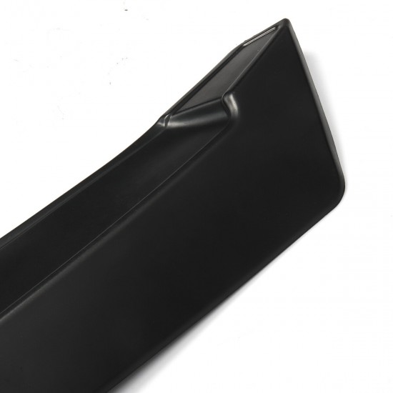 4PCS Matte Black Front Bumper Lip Body Kit Spoiler For Honda Civic Sedan 2016-2018 4PCS Matte Black Front Bumper Lip Body Kit Spoiler For Honda Civic Sedan 2016-2018