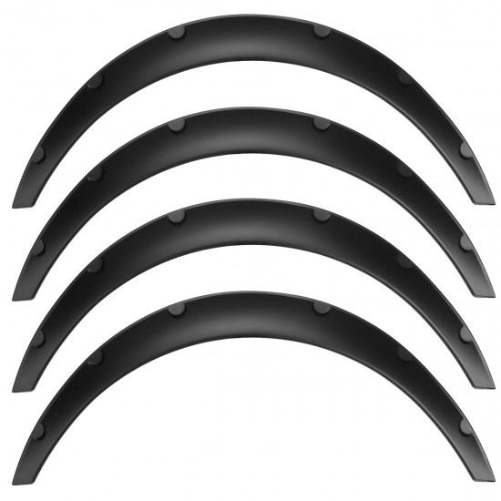 4Pcs 2 Inch/50mm Universal Flexible Car Wheel Fender Flares Extra Wide Body Wheel Arches 4Pcs 2 Inch/50mm Universal Flexible Car Wheel Fender Flares Extra Wide Body Wheel Arches