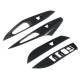 4Pcs Car Carbon Fiber Window Lift Switch Panel Trims For Toyota Corolla 2019-2020 4Pcs Car Carbon Fiber Window Lift Switch Panel Trims For Toyota Corolla 2019-2020