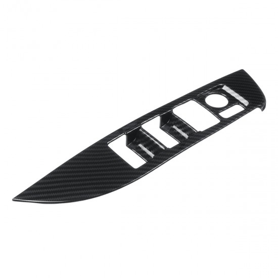 4Pcs Car Carbon Fiber Window Lift Switch Panel Trims For Toyota Corolla 2019-2020 4Pcs Car Carbon Fiber Window Lift Switch Panel Trims For Toyota Corolla 2019-2020