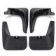 4Pcs Front And Rear Mud Flaps Car Mudguards For Kia Rio 2006 - 2011 Sedan 4Pcs Front And Rear Mud Flaps Car Mudguards For Kia Rio 2006 - 2011 Sedan