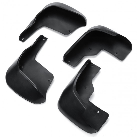 4Pcs Front Rear Car Mudguards Splash Fender For Peugeot 206 1998-2012