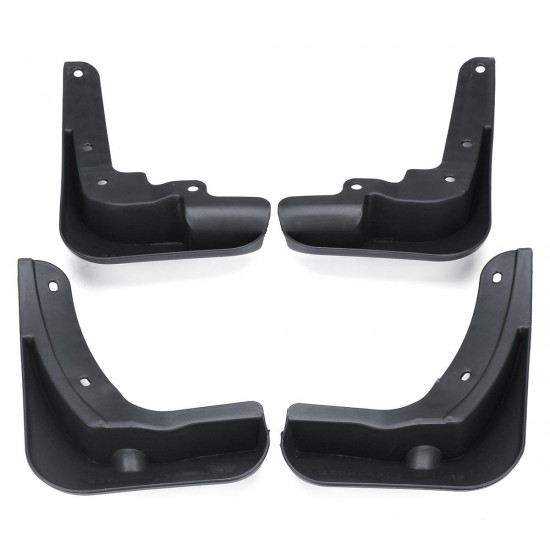 4Pcs Front Rear Car Mudguards Splash Fender For Peugeot 301 4-Door Sedan 2013-2017 4Pcs Front Rear Car Mudguards Splash Fender For Peugeot 301 4-Door Sedan 2013-2017