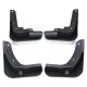 4Pcs Front Rear Car Mudguards Splash Fender For Peugeot 301 4-Door Sedan 2013-2017 4Pcs Front Rear Car Mudguards Splash Fender For Peugeot 301 4-Door Sedan 2013-2017