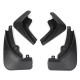 4Pcs Front Rear Mud Flap Car Mudguards Splash Guards For Peugeot 3008 Mk2 GT 2017 2018