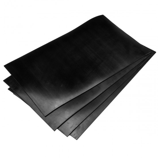 4Pcs Universal Car Mudguard Mud Flaps 300x500x4mm Rubber 4Pcs Universal Car Mudguard Mud Flaps 300x500x4mm Rubber