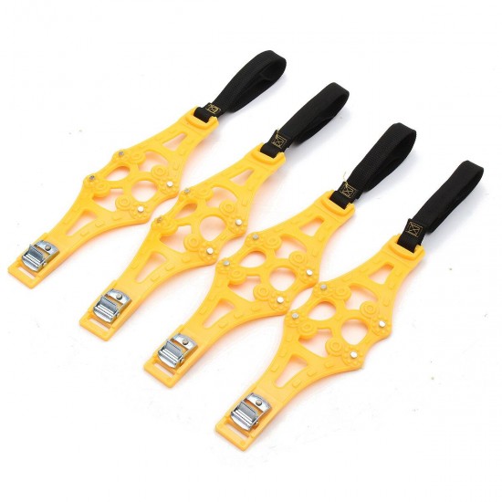4Pcs/set Truck Car Snow Wheel TPU Chains Tire Anti Skid Belt 4Pcs/set Truck Car Snow Wheel TPU Chains Tire Anti Skid Belt