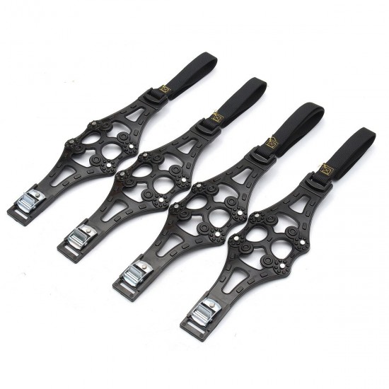 4Pcs/set Truck Car Snow Wheel TPU Chains Tire Anti Skid Belt 4Pcs/set Truck Car Snow Wheel TPU Chains Tire Anti Skid Belt