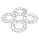 4pcs 3mm 5mm Universal Alloy Wheel Spacers Shims Set Kit For 4 and 5 Stud 4pcs 3mm 5mm Universal Alloy Wheel Spacers Shims Set Kit For 4 and 5 Stud