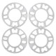 4pcs 3mm 5mm Universal Alloy Wheel Spacers Shims Set Kit For 4 and 5 Stud 4pcs 3mm 5mm Universal Alloy Wheel Spacers Shims Set Kit For 4 and 5 Stud