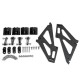 57inch Matte Black GT Car Trunk Spoiler Wing For LEXUS IS200t IS250 IS350 NX200t NX300H