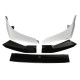 5PCS Sedan Front Bumper Lip Spoiler Cover Trim Protector For Honda Civic 2019-2020 5PCS Sedan Front Bumper Lip Spoiler Cover Trim Protector For Honda Civic 2019-2020