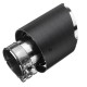 63mm 2.5 Inch Universal Carbon Fiber Matte Car Exhaust Pipe Tail Muffler End 63mm 2.5 Inch Universal Carbon Fiber Matte Car Exhaust Pipe Tail Muffler End