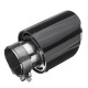 63mm Inlet Universal Glossy Carbon Fiber Car Exhaust Pipe Tail Muffler End Tip 63mm Inlet Universal Glossy Carbon Fiber Car Exhaust Pipe Tail Muffler End Tip