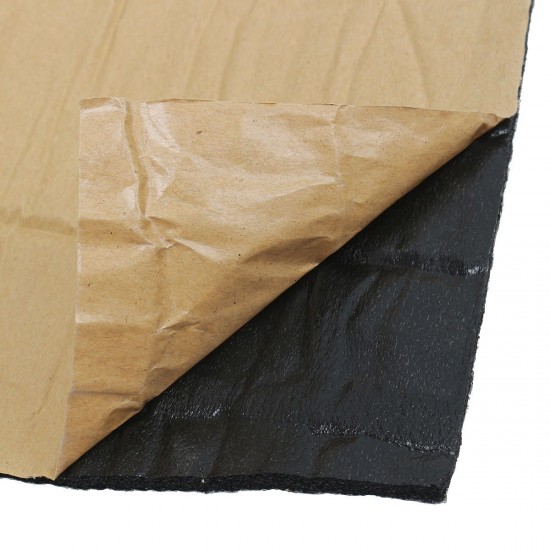 6MM Sound Deadener Block Heat & Sound Automotive Car Insulation MAT 1M x 0.5M 6MM Sound Deadener Block Heat & Sound Automotive Car Insulation MAT 1M x 0.5M