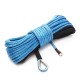 6MMx15M 50inch Winch Rope Synthetic 7700lbs SK78 Boat Car Recovery Strap Fairlead