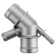 6PCS Aluminum Coolant Flange Pipe Upgrade Kit For VW Golf Jetta GTI MK4 1.8T TT 6PCS Aluminum Coolant Flange Pipe Upgrade Kit For VW Golf Jetta GTI MK4 1.8T TT